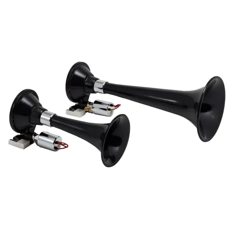220 Kleinn Auto Black Dual Train Horn - Air