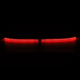 Tail Light Assembly LED; Smoked Lens; Chrome Polypropylene Housing; Red Light; DOT/ SAE Approved; Single; Trunk Mounted - NTP