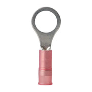 Ancor Nylon Ring Terminal 220205 with red insulation for secure wiring connections