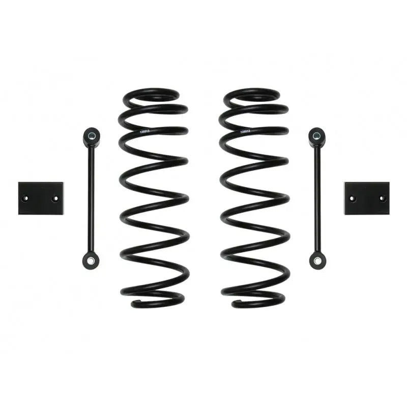22026 Icon JL 2.5' Rear Dual Rate Spring Kit for Jeep JL showing enhanced durable construction parts