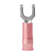 Forked electrical terminal with pink insulation for Ancor Nylon Flanged Spade 220302