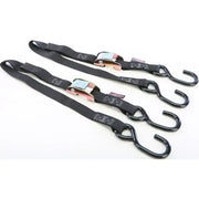 22032 Tie Down Cam S Hook Watercraft 1"X3' Black Pair 