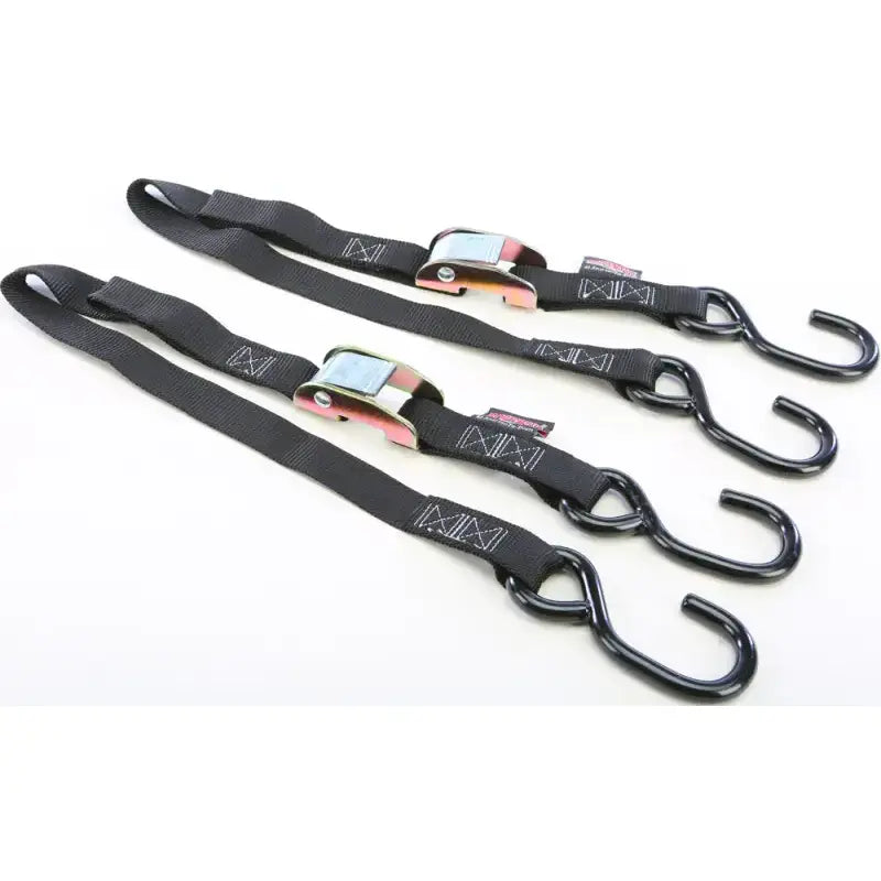 22032 Tie Down Cam S Hook Watercraft 1"X3' Black Pair 