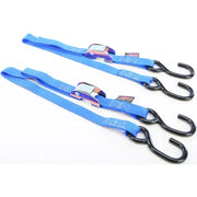 22033 Tie Down Cam S Hook Watercraft 1"X3' Blue Pair 