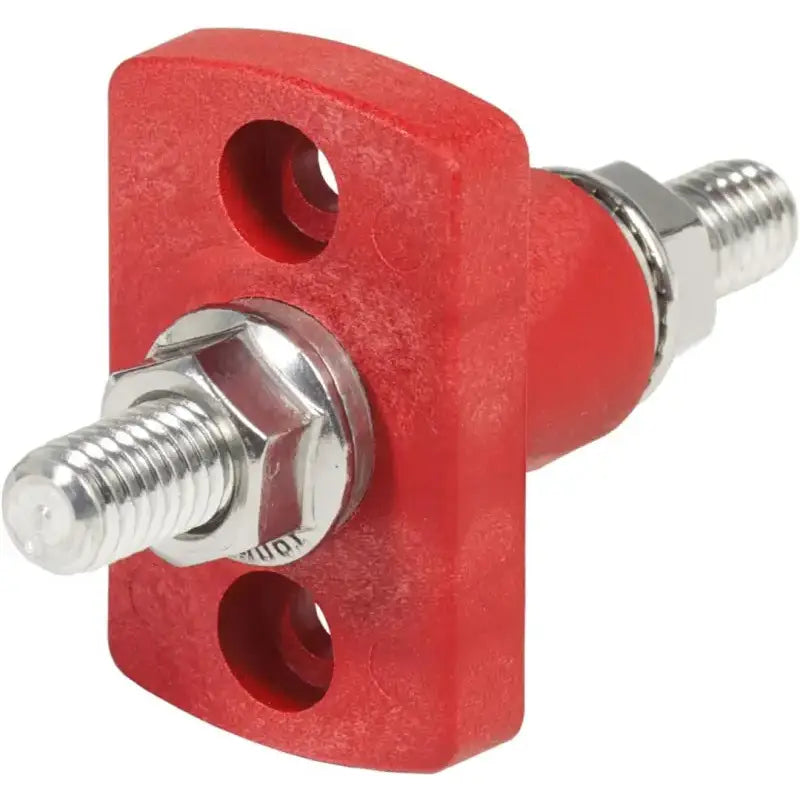 2204-BSS Blue Sea Termsm Feedthrough 3/8-16 Stud Red