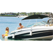 Taylor Made Anchorshade III in black providing sun protection over a sleek boat on the water, marine, AVADA - Best Sellers