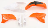 2205290145 Plastic Kit Orange, front fender, rear fender, side panels, radiator scoops, original factory shape, RV, Automotive, Powersports, off-road, marine, exterior, truck accessories, interior, truck bed, rv parts, Powersports, AVADA - Best Sellers