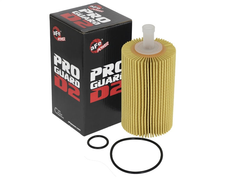 aFe 44-LF015-MB aFe Pro GUARD D2 Oil Filter 07-17 Toyota Tundra/Sequoia V8 4.6L/5.7L (4 Pack)