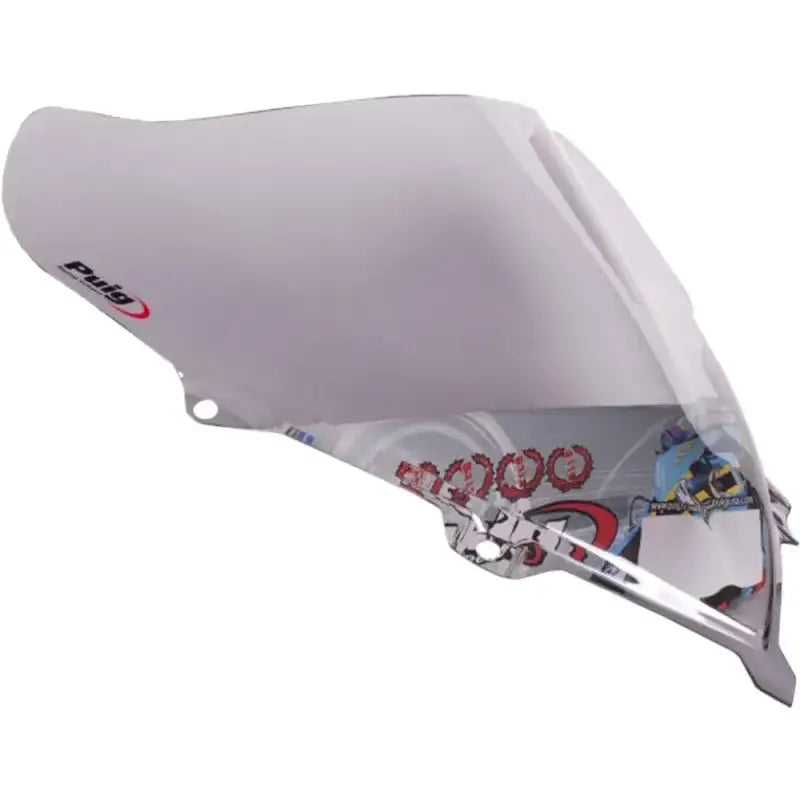 Motorcycle windscreen with racing smoke graphics for 2207H Windscreen Racing Smoke