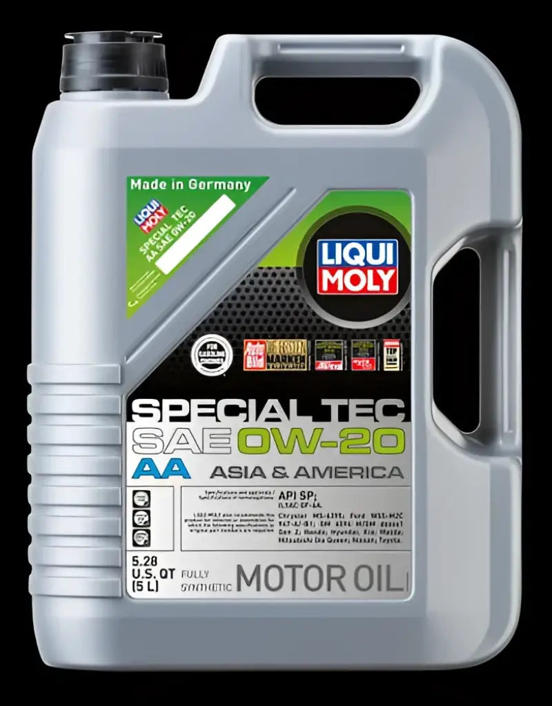 Liqui Moly Special Tec AA SAE 0W-20 motor oil in 2208 packaging, perfect for your engine