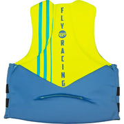 221-30401L Neoprene Flotation Vest Blue/Hi Vis/Teal Lg - Floatation