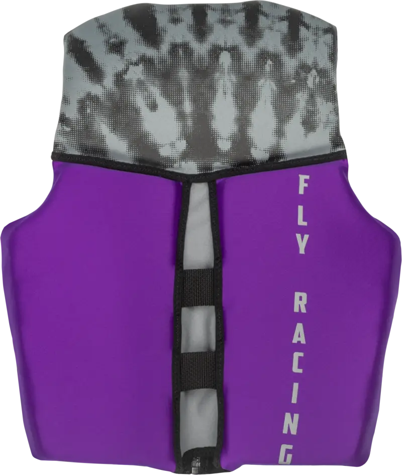 Purple and gray women’s neoprene floatation vest 221-30420M for safe water fun
