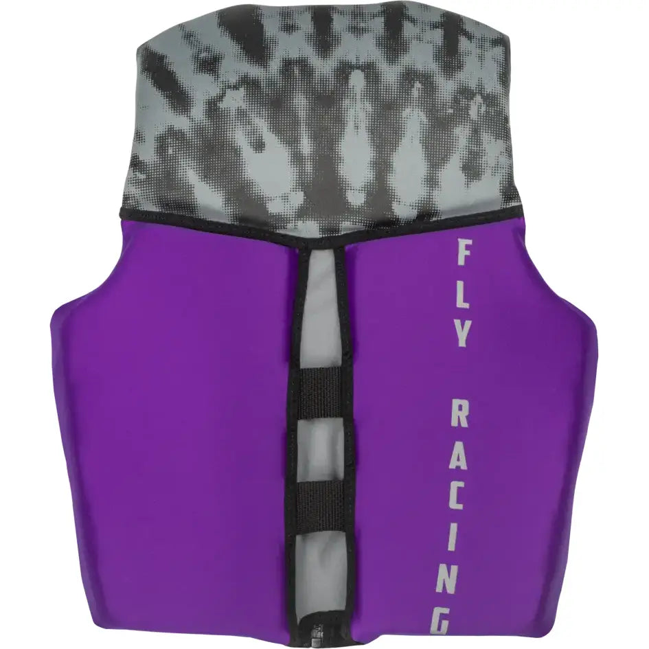 221-30420S Wmn’s Neoprene Flotation Vest Purple/Grey/Black Sm - Women’s Floatation