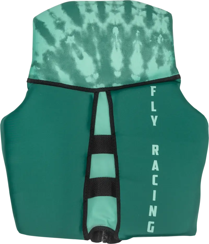 Green women’s neoprene floatation vest 221-30421M for a comfy floatation option