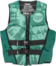 FLY RACING 221-30421S Wmn's Neoprene Flotation Vest Dark Teal/Light Teal Sm