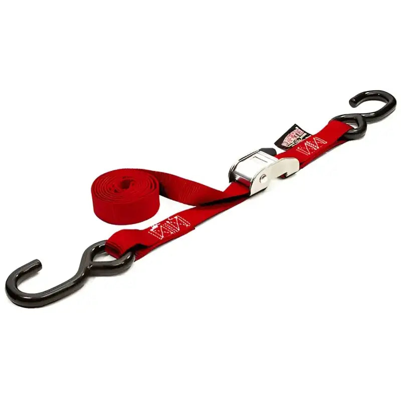 22121 EACH Powertye Tie-Down Cam S-Hook 1"X144" Red Each 