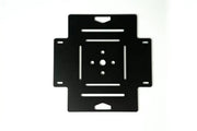 Black metal Sherpa Equip Sherpa mini adapt plate with slots and holes for mounting