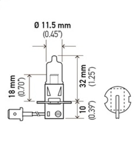 Hella H3 Halogen Bulb *Must Order Qty 10* - H3