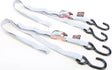 22264 Powertye Tie-Down Cam S-Hook 1"X5.5' Silver Pair 
