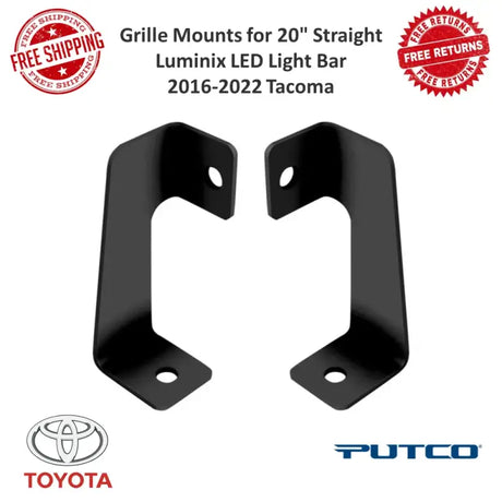 2229 Putco Luminix Grille Brackets Toyota Tac - Light Bar Mounting Kit