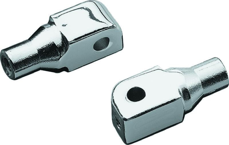Kuryakyn 8802 Kuryakyn Tapered Peg Adapter Honda Rear Chrome