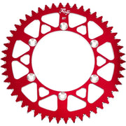 FIRE POWER 225-50 RED Rear Sprocket Aluminum 50t 520 Red Hon