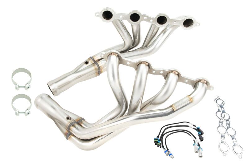Kooks Headers 2160H431 Kooks 05-08 Chevrolet Corvette Header and Green Catted Connection Kit-3in x 3in x 2-1/2in X-Pipe