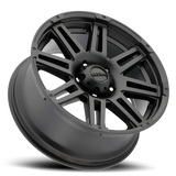 Black alloy wheel showing bolt pattern for 226-8950SB+25 Ultra 226 18 X9