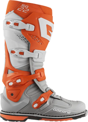 2262-008-46 Gaerne Sg-22 Boots Orange/White/Grey Sz 11 - RV and Auto Parts