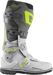 2262-017-48 Gaerne Sg-22 Boots Anthracite/White/Grey Sz 13 - RV and Auto Parts