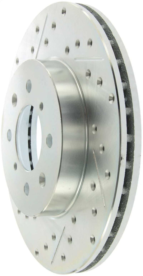 Stoptech 227.40021R StopTech Select Sport 90-01 Acura Integra (exc. Type R) Slotted and Drilled Right Front Rotor