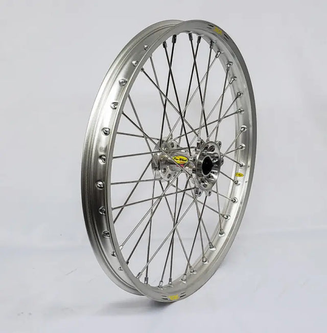 23-1101121 Pro-Wheel Wheel Front 1.60X21 Silver Hub Sil Rim/Blk Spoke/Sil Nipple - Wheels