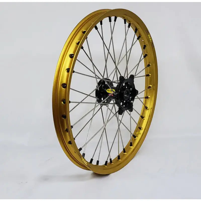 23-2603424 Pro-Wheel Wheel Front 1.60X21 Blue Hub Gld Rim/Blk Spoke/Gld Nipple - Wheels