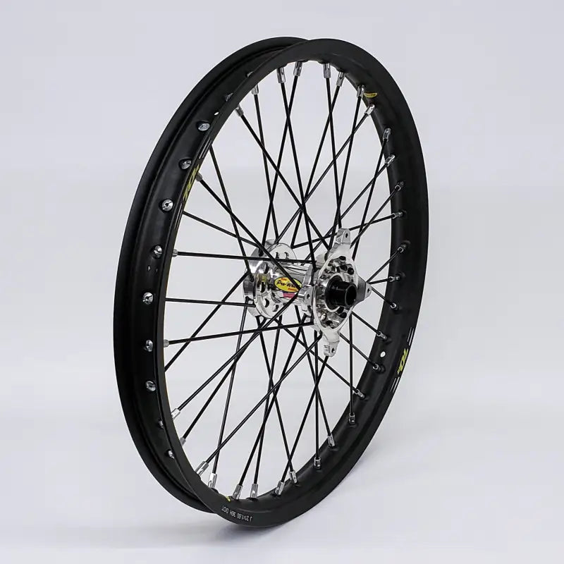 23-2902112 Pro-Wheel Wheel Front 1.60X21 Black Hub Sil Rim/Sil Spoke/Blk Nipple - Wheels