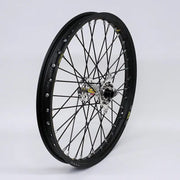23-3101221 Pro-Wheel Wheel Front 1.60X21 Silver Hub Blk Rim/Blk Spoke/Sil Nipple - RV and Auto Parts