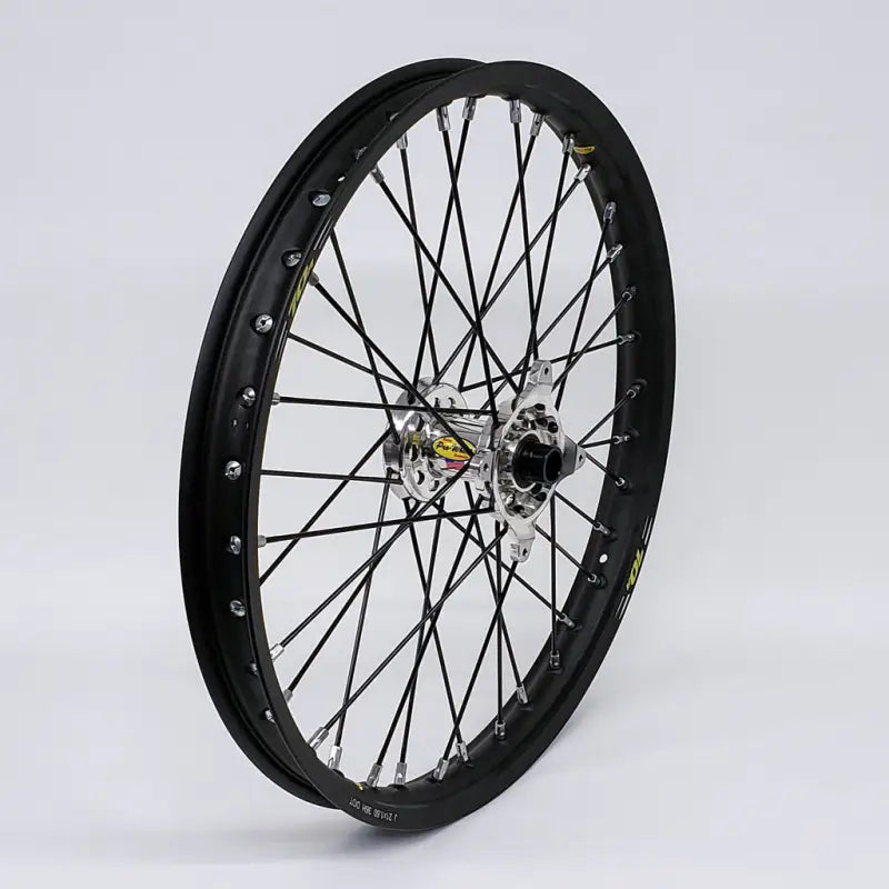 23-3102121 Pro-Wheel Wheel Front 1.60X21 Black Hub Sil Rim/Blk Spoke/Sil Nipple - Wheels