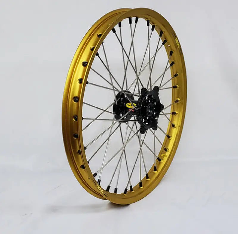23-3103412 Pro-Wheel Wheel Front 1.60X21 Blue Hub Gld Rim/Sil Spoke/Blk Nipple - Wheels