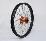 23-3106422 Pro-Wheel Wheel Front 1.60X21 Orange Hub Gld Rim/Blk Spoke/Blk Nipple - Wheels