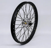 23-4501221 Pro-Wheel Wheel Front 1.60X21 Silver Hub Blk Rim/Blk Spoke/Sil Nipple - RV and Auto Parts