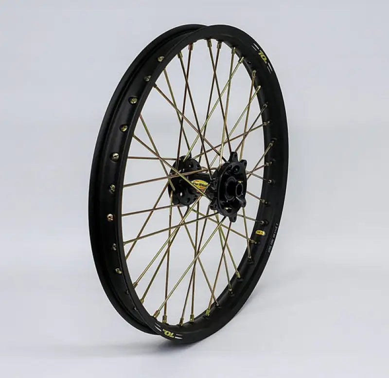 23-4502411 Pro-Wheel Wheel Front 1.60X21 Black Hub Gld Rim/Sil Spoke/Sil Nipple - Wheels