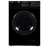 23-4800 V BLACK Pinnacle Combo Washer Dryer Vented Black