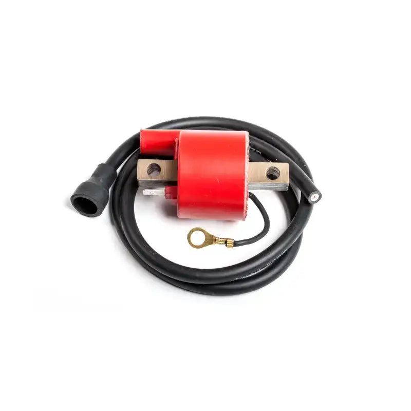 Red ignition coil with black cable from 23-501 Ignition Coil for vehicles