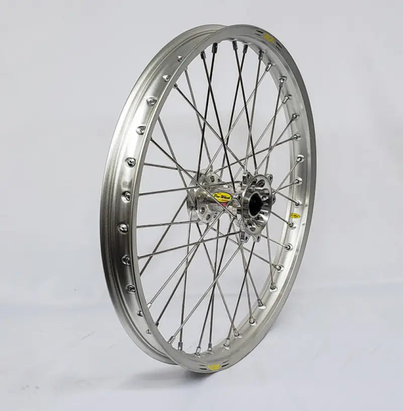 23-5101112 Pro-Wheel Wheel Front 1.60X21 Silver Hub Sil Rim/Sil Spoke/Blk Nipple - Wheels