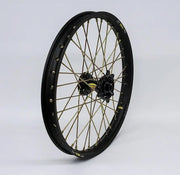 23-5102244 Pro-Wheel Wheel Front 1.60X21 Black Hub Blk Rim/Gld Spoke/Gld Nipple - RV and Auto Parts