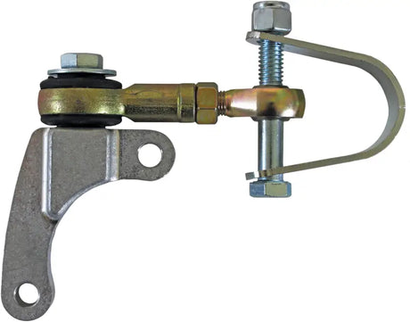 Metal linkage assembly with ball joint and U clamp for 23-73 Engine Torque Arm Pol