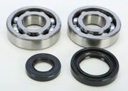 Two ball bearings and oil seals from the 23.CBS23098 crankshaft bearing seal kit for Yamaha RV parts