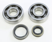 Two ball bearings and oil seals from the 23.CBS32099 Crankshaft Bearing & Seal Kit Suz, perfect RV parts & accessories