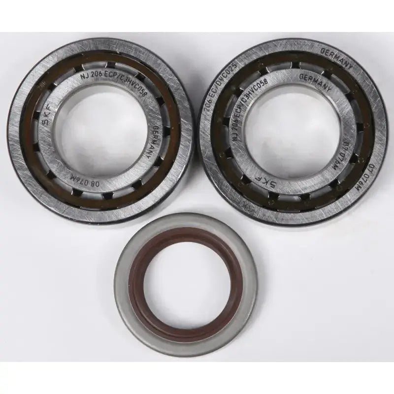 SKF roller bearings and oil seal from 23.CBS64003 crankshaft bearing seal kit for Beta KTM