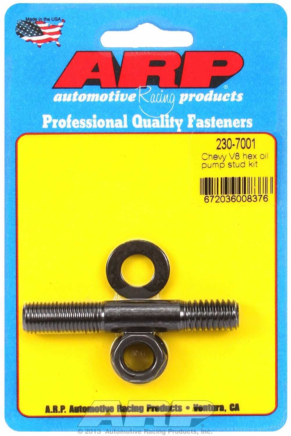 230-7001 ARP Fasteners Oil Pump Stud For Use With Chevy Small Block