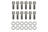 Wilwood 230-8217 Wilwood Bolt Kit - Hat/Rotor 1/4-28x.75 12 Pt Stainless